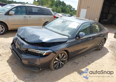 2022 Honda Civic Ex из США, поврежденный, VIN JHMFE1F76NX000393